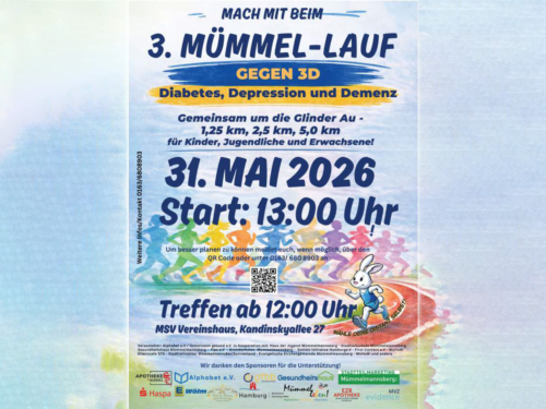 3. Mümmel-Lauf 2026 Plakat